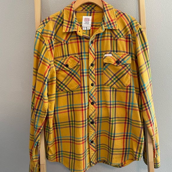 Topo Designs Mountain Shirt Flannel - Picture 1 of 13